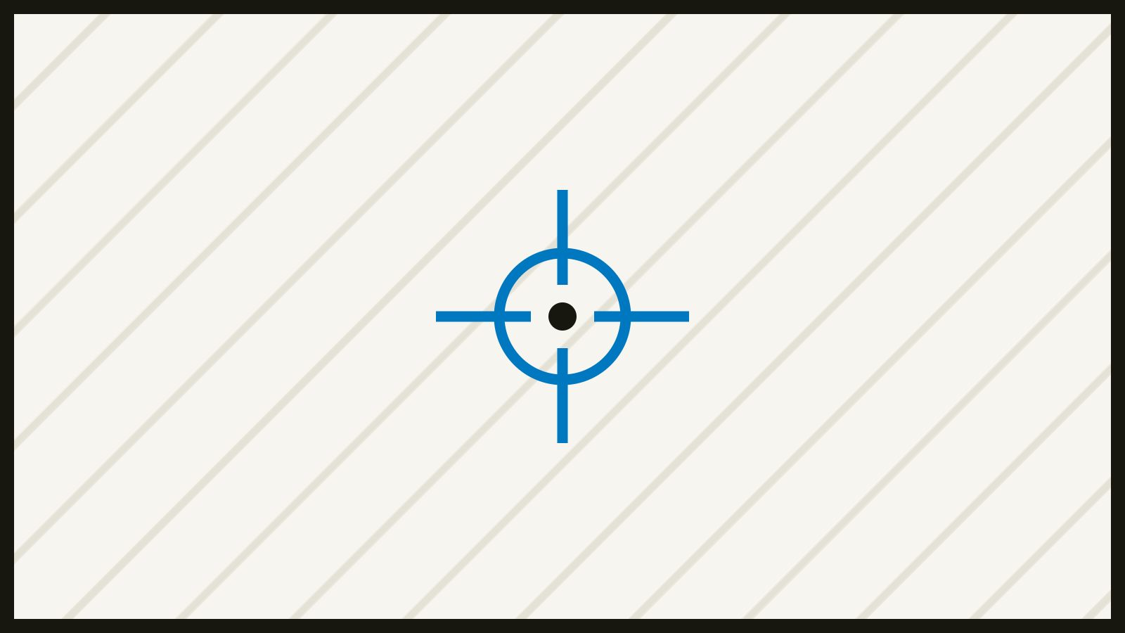 Diagram showing three posters at increasing distance from a phone, with the code growing larger at each step.